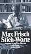 Stich-Worte (suhrkamp taschenbuch)
