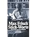Stich-Worte (suhrkamp taschenbuch)