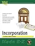 Incorporation Made E-Z (Made E-Z Guides)