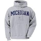 Nike Michigan Wolverines Ash Classic Hoody Sweatshirt