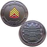 US Marine Corps Sergeant Challenge Coin