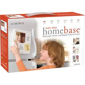 Audiovox Electroncis Homebase DPF711K Digital Message Video Center  Digital Picture Frame by Audiovox