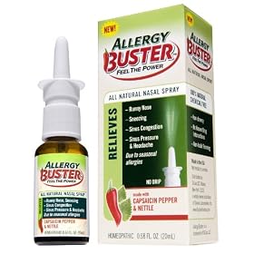 Sinus Buster Allergy Formula with Capsaicin & Nettle - 100% Natural