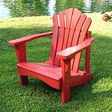 Sanibel Kids Adirondack Chair - Red