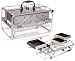 Clear Acrylic Makeup Train Case w/ Trays