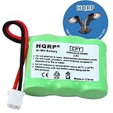 HQRP Battery compatible with Dogtra BP-20R BP20R GP 20AAAAH3BMX Replacement plus Coaster