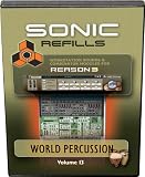Sonic Reality Reason 3 Refills Vol. 13: World Percussion (CD)