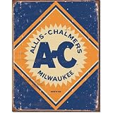Allis Chalmers Logo Tin Sign , 12x16