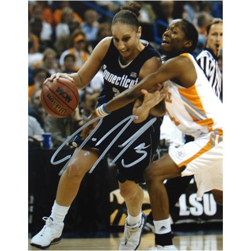 Buy Diana Taurasi Autographed 2004 National Championship Game Dribble 16 x 20 Photograph (Unframed) by Steiner Sports Memorabilia