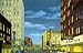Fourth Street, Sioux City, Iowa - Fine-Art-Quality Photographic Print - 8x10-inch Enlargement from a Classic Vintage Postcard