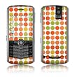 Dots Autumn Design VERTICAL CAMERA Original Pearl 8110/ Pearl 8100 Cell Phone Protective Skin Decal Sticker