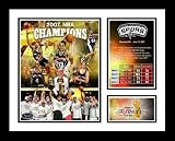 San Antonio Spurs 2007 Team - NBA Champions Milestone Collage - Framed 8x10 Photograph
