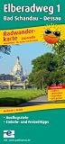 Radwanderkarte Elberadweg 1, Bad Schandau - Dessau: Mit Ausflugszielen, Einkehr- & Freizeittipps, wetterfest, reissfest, abwischbar, GPS-genau - .. - reissfest, abwischbar, recycelbar, GPS-genau - Publicpress