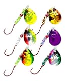 VMC Revolution Cracked Ice Spinner Rig Kit 4 1/2(Assorted, Size- 4-1/2 Blades)