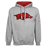 NCAA Arkansas Razorbacks Ash Automatic Hoody Sweatshirt