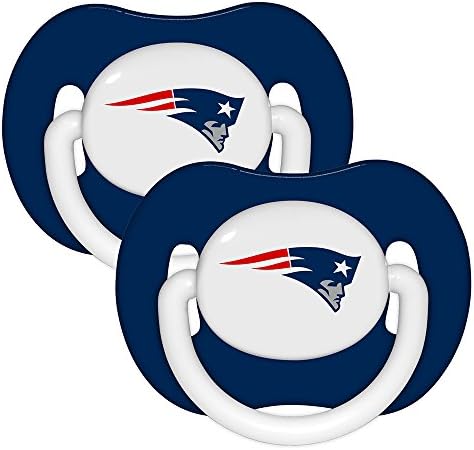 Baby Fanatic Pacifier (2 Pack) - New England Patriots