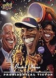 2008 Upper Deck Barack Obama Presidential Victor Card - Democratic Presidential Baseball Card