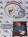 Jake Scott Autographed/Hand Signed Miami Dolphins 2-Bar Mini Helmet with SB VII MVP Inscription