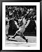 New York Yankee Player Yogi Berra Catching a Ball During a 1958 World Series Game Framed Art Poster Print by Francis Miller, 33x41