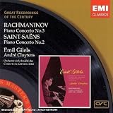 Rachmaninov: Piano Concerto No 3 / Saint-Saens: Piano Concerto No 2 (Great Recordings of the Century)
