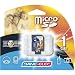 Universal Trans Flash Memory Card 1Gig Micro SD File and Encryption Protection Includes Adapter