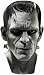 New Official Frankensteinnster Full Head Latex Mask Adult