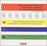 Livres Acupuncture - Correspondance fréquentielle des points de commande d'acupuncture des méridiens : Edition français-espagnol-anglais-allemand