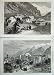 1869 Mont Cenis Railway Susa Piedmont Bardonneche Art