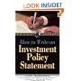 How to Write an Investment Policy Statement