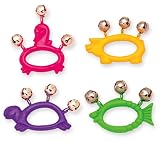 Hohner Kids Animal Jingle Bell, Assorted Colors and Shapes