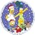 The Simpsons CC105 Family Christmas  Circular Jigsaw 500 pcs