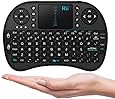 Rii I8 Mini 2.4Ghz Wireless Touchpad Keyboard With Mouse For Pc, Pad, Xbox 360, Ps3, Google Android Tv Box, Htpc, Iptv (Black)