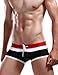 SEOBEAN Mens Low Rise Sexy Swimwear Boxer Brief Trunks 2207