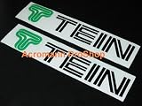Tein Racing Decal Sticker(new) Green/black X2