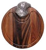 Wood Eagle Head Cutting Board 13D