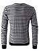 REGNA X Basic Men's Long Sleeve Crew Round Neck Knit Sweater