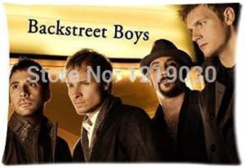 BestWeeks Custom Pillowcase- American Vocal Harmony Group Backstreet Boys Zippered Pillow Case Covers Standard Size 16" X 24" (Two Sides)