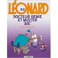 L�onard, tome 34 : Docteur G�nie et Mister A�e