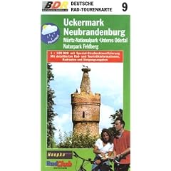Deutsche Radtourenkarte, Bl.9, Uckermark, Neubrandenburg