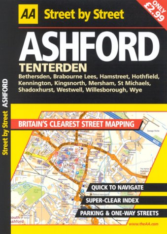 AA Street by Street Ashford