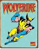 Wolverine Retro Metal Tin Sign 12.5