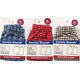 Baby's First Boxers, Blue Pattern, 3T