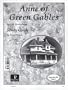 Anne of Green Gables Study Guide