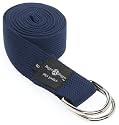 Hugger Mugger D-Ring Yoga Strap 8-Foot (Navy)