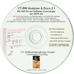 CT-BW Analyzer & Docu 2.1 (Gruppenlizenz f�r 4 Benutzer): Analyse und Dokumentation f�r den Bereich SAP� BW