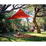 Coolaroo Party Sail 9 Feet 10 Inch Triangle - Red