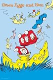 Green Eggs and Ham On a Boat, 20 x 30 Poster Print