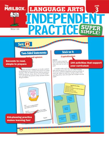 Super Simple Independent Practice: Language Arts (Gr.3)