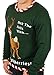 Rudolph Dingleberries Sweater in Green - Ugly Christmas Sweater