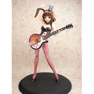 Haruhi Suzumiya Black Bunny with Guitar 1 6 Scale PVC Figure by 